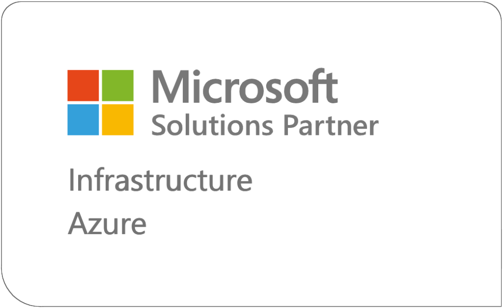 Microsoft Solutions Partner for Infrastructure